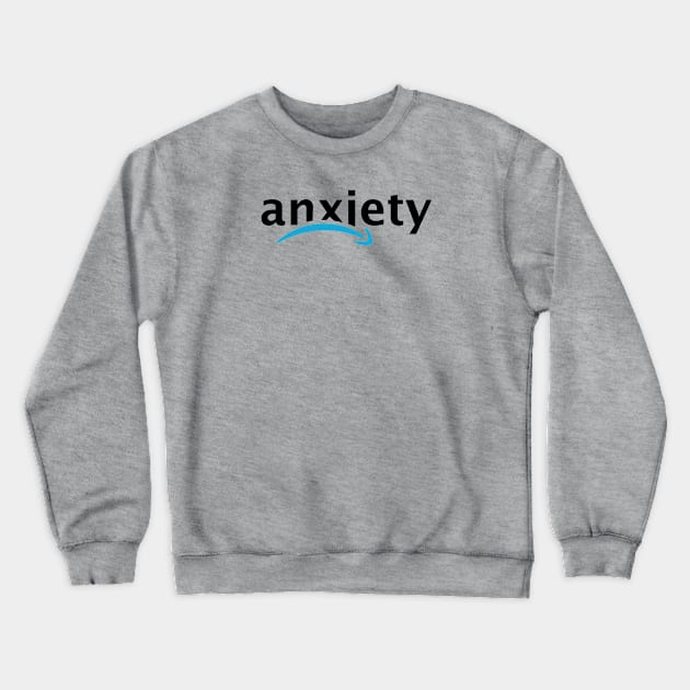 Anxiety Amazon Crewneck Sweatshirt by ginaprastiwi